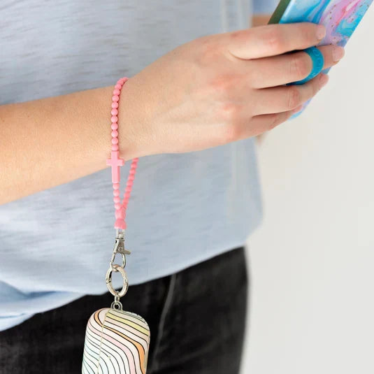 Silicone Cross Keychain {Ryan & Rose}