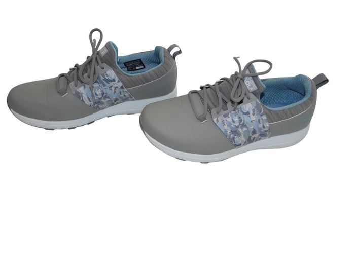 Skechers GOwalk Lite Women's Sneakers   Gray with Camouflage Accent3