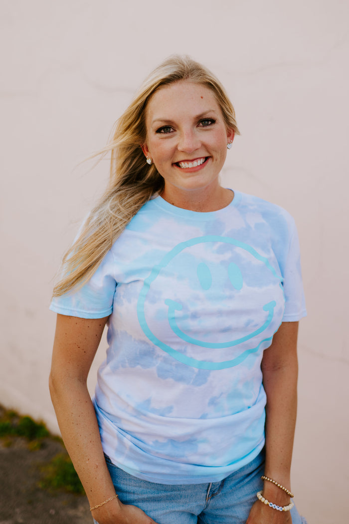 Smiley Face Tie Dye {3 colors}
