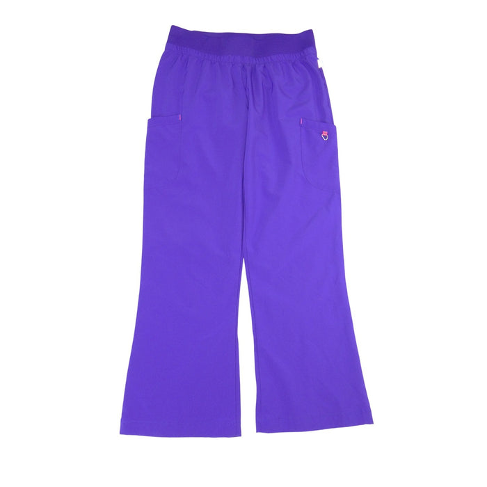 Smitten Purple Scrub Pants Womens Small Cargo Utility Medical Workwear0