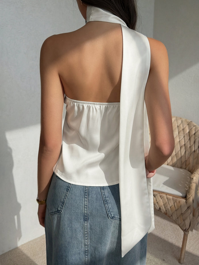 Snow Tube Top With Stole