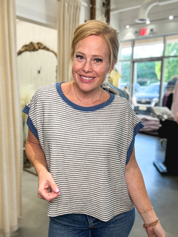So Good Stripe Top
