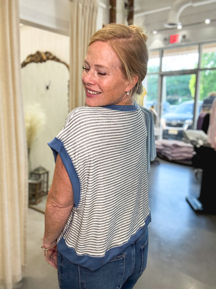 So Good Stripe Top