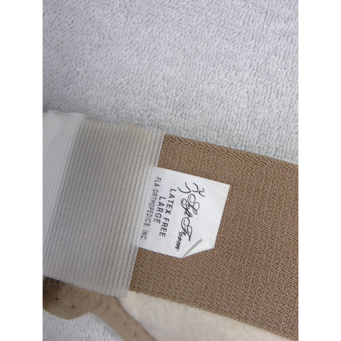 Soft Form Hernia Belt Large Beige Inguinal Support FLA Orthopedics 67 350 NEW2