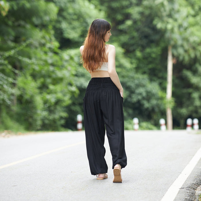 Solid Harem Pants - Lannaclothesdesign Shop
