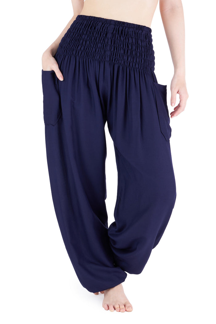 Solid Harem Pants - Lannaclothesdesign Shop