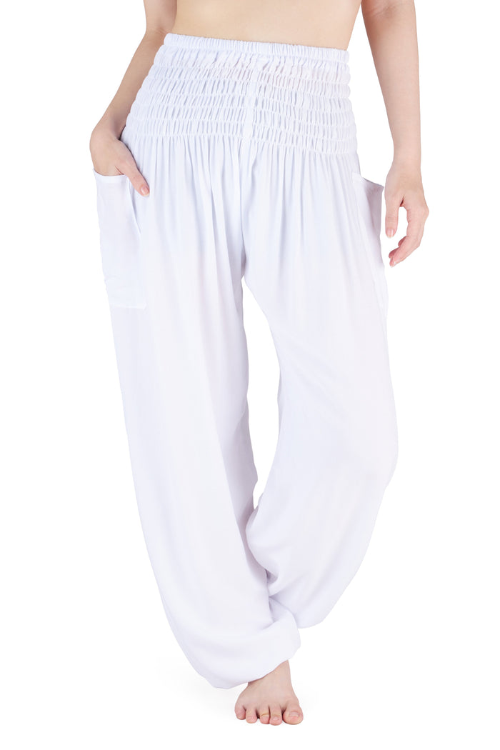Solid Harem Pants - Lannaclothesdesign Shop