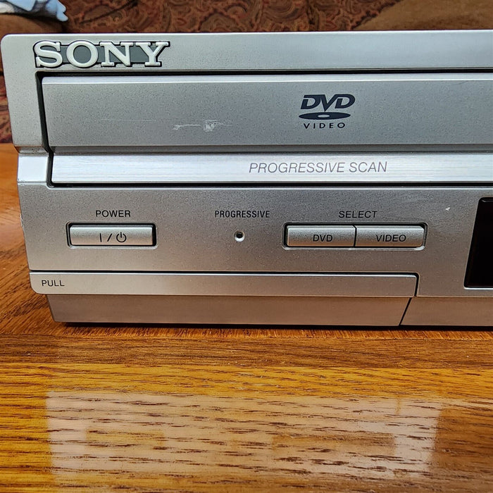 Sony Combo DVD VCR Player Hi-Fi Stereo VHS Recorder SLV-D350P & Remote Working