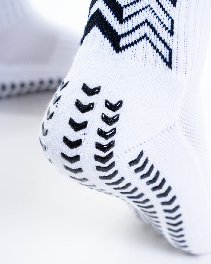 SOXPro Classic Kids White - dettaglio grip tallone