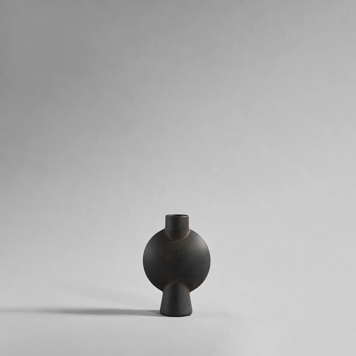 SPHERE VASE BUBL, MINI - COFFEE