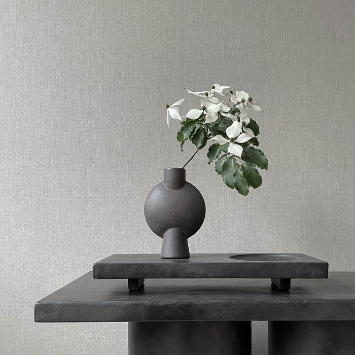 SPHERE VASE BUBL, MINI - COFFEE