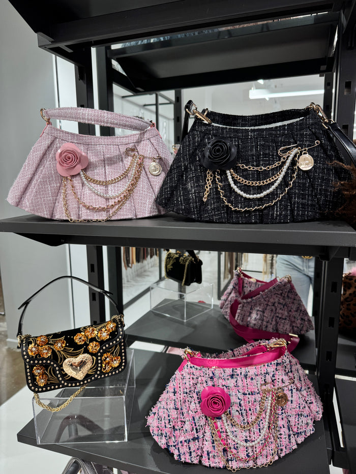 Spotted on 5th Tweed Crossbody