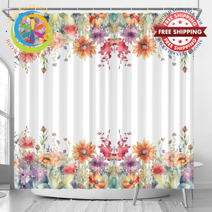 Spring Garden Shower Curtain