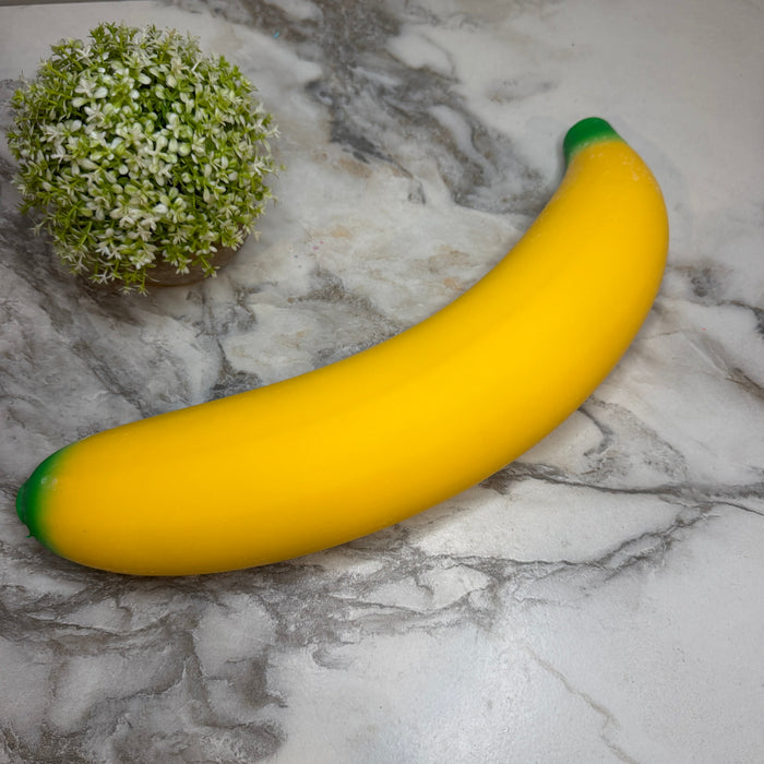 Squishy Toy - Banana, Jumbo PREORDER