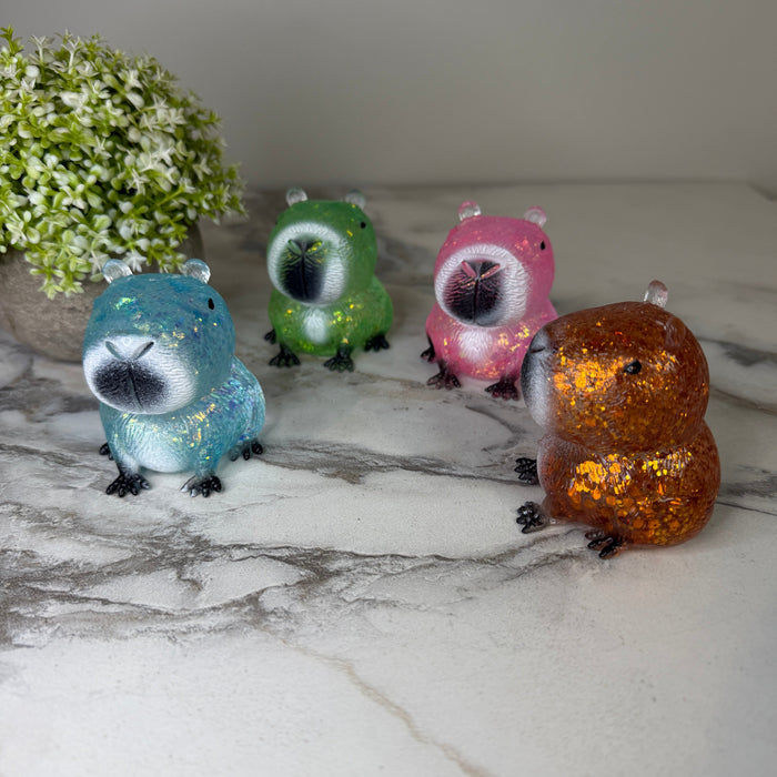 Squishy Toy - Capybara Glitter - PREORDER