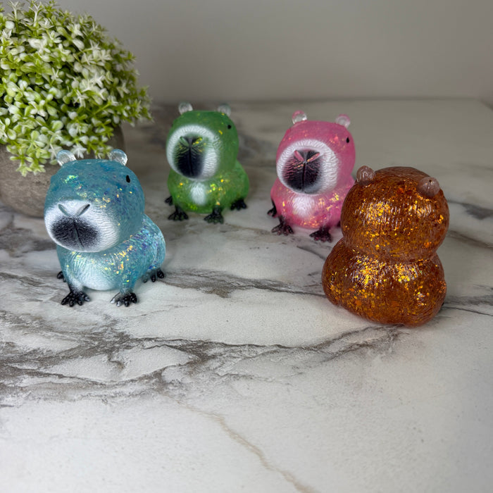 Squishy Toy - Capybara Glitter - PREORDER