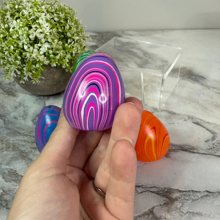 Squishy Toy - Egg, Marble - PREORDER