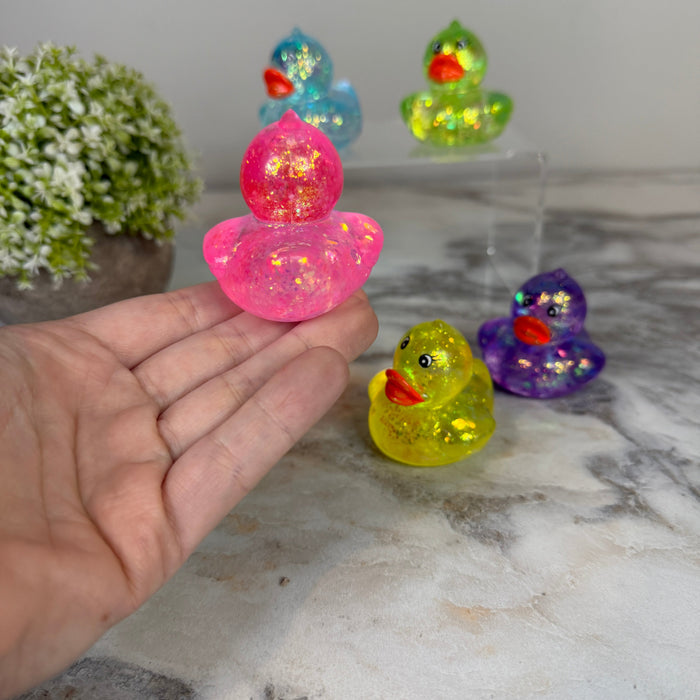 Squishy Toy - Glitter Duck Mystery Color
