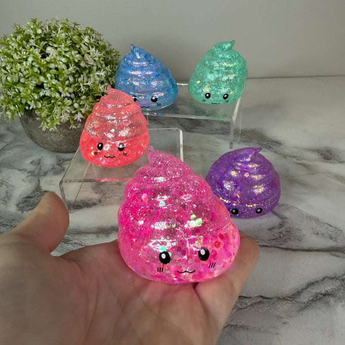 Squishy Toy - Glitter Poop - PREORDER