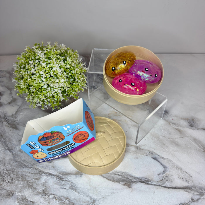 Squishy Toy - Mini Dumpling, Slow Rise Glitter - 3 PACK!