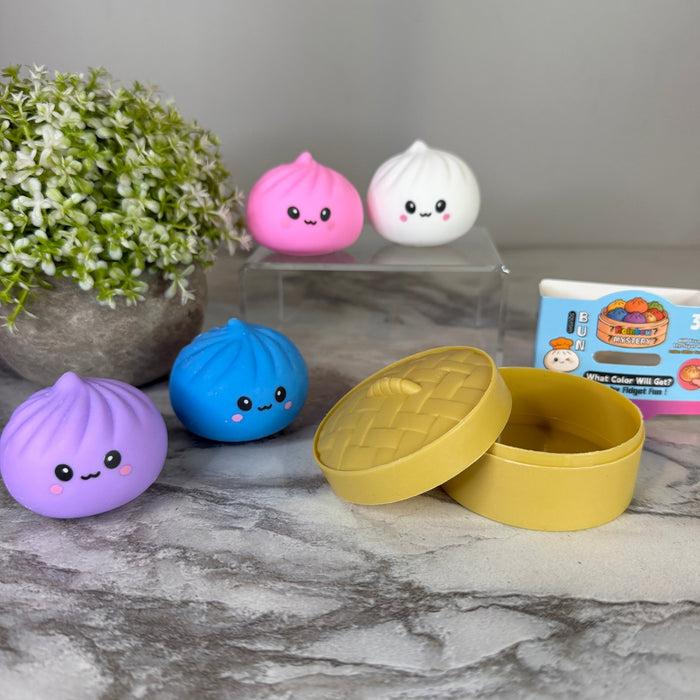 Squishy Toy - Mini Dumpling, Solid