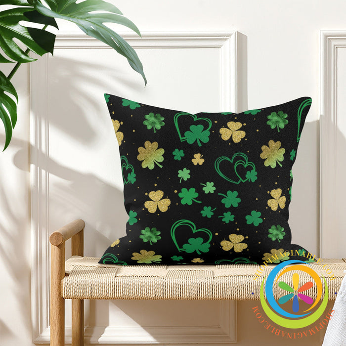 St. Patricks Day Pillow Cover Pillow Cover