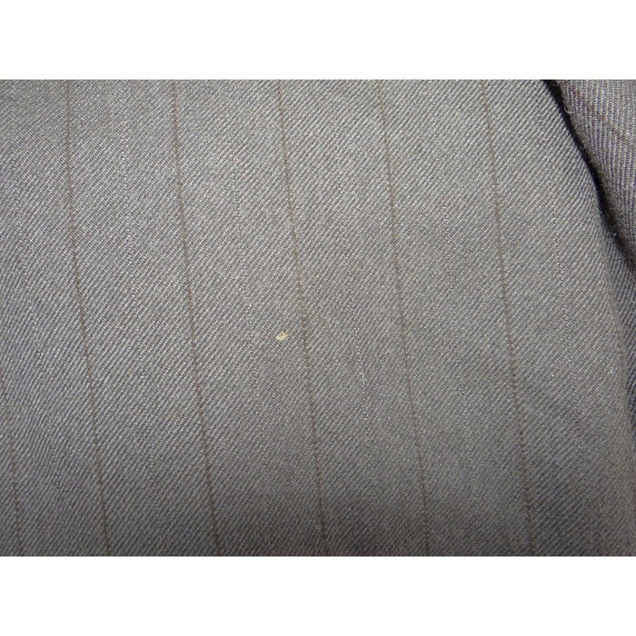 Stafford Mens Brown Pinstripe Two Button Blazer Sport Coat Jacket Regular 39127