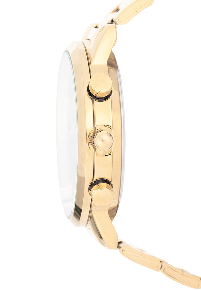 Valentino Stainless Steel Strap Analog Watch for Men 20122534-BLACK DIAL-Watch Portal Philippines