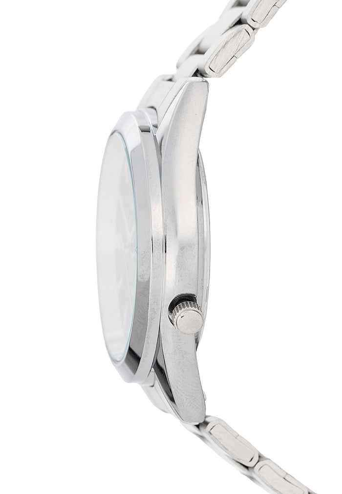 Valentino Stainless Steel Strap Analog Watch for Men 20122554-BLK DIAL-SIL INDEX-Watch Portal Philippines