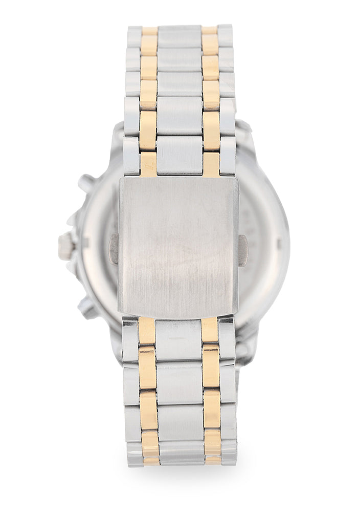Valentino Stainless Steel Strap Analog Watch for Men 20122555-TT-GOLD DIAL-Watch Portal Philippines