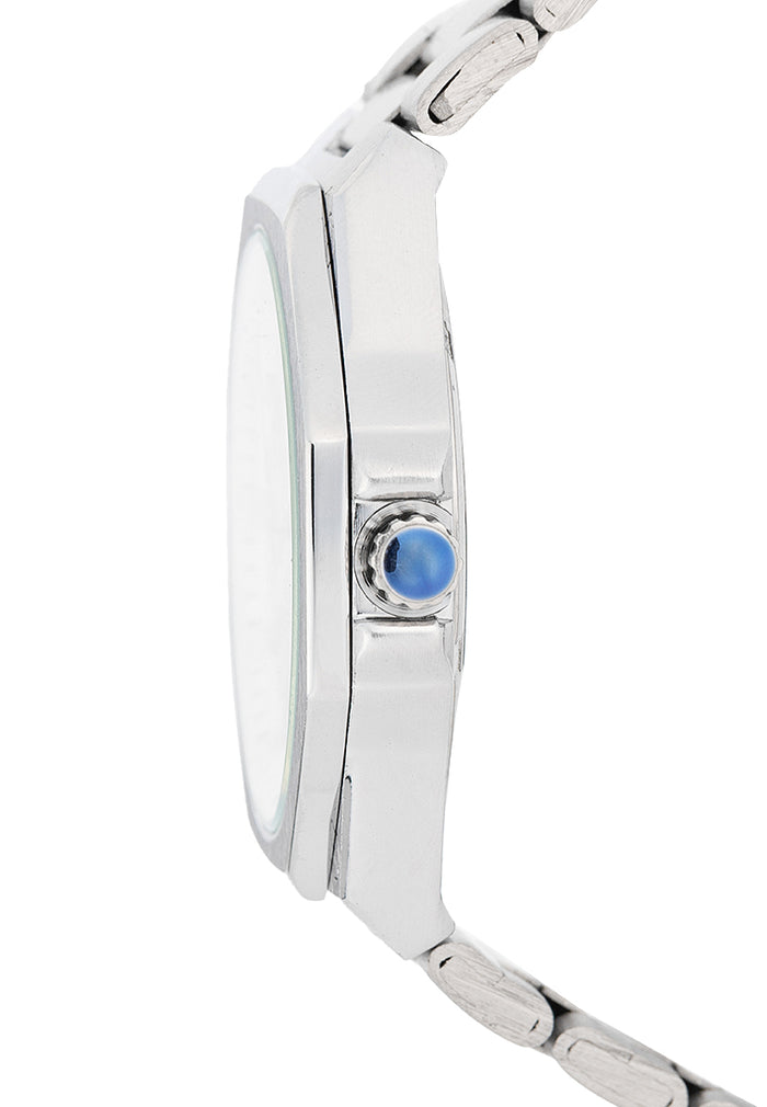 Valentino Stainless Steel Strap Analog Watch for Men 20122562-WHITE DIAL-Watch Portal Philippines