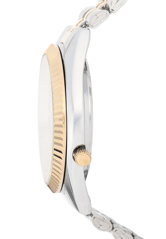 Valentino Stainless Steel Strap Analog Watch for Men 20122567-TT-GOLD DIAL-Watch Portal Philippines