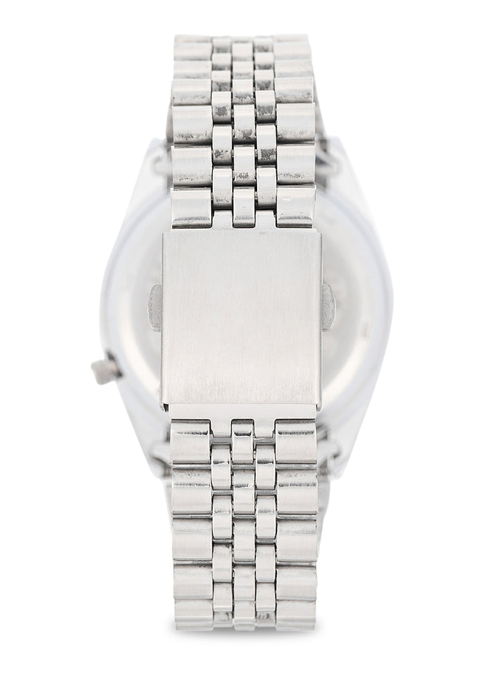Valentino Stainless Steel Strap Analog Watch for Men 20122569-SILVER DIAL-Watch Portal Philippines