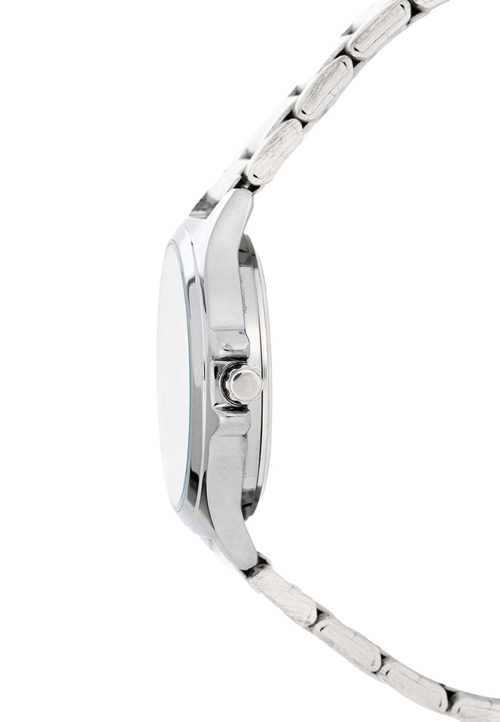Valentino Stainless Steel Strap Analog Watch for Women 20122499-BLK DIAL-SIL INDEX-Watch Portal Philippines