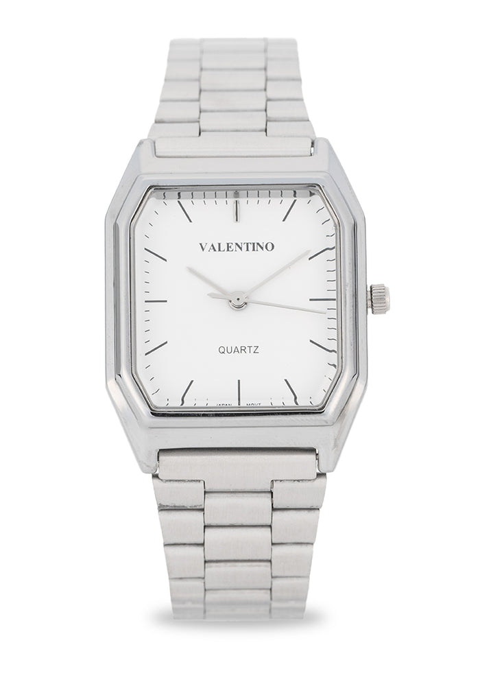 Valentino Stainless Steel Strap Analog Watch for Women 20122529-WHITE DIAL-Watch Portal Philippines