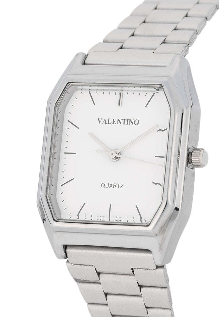 Valentino Stainless Steel Strap Analog Watch for Women 20122529-WHITE DIAL-Watch Portal Philippines