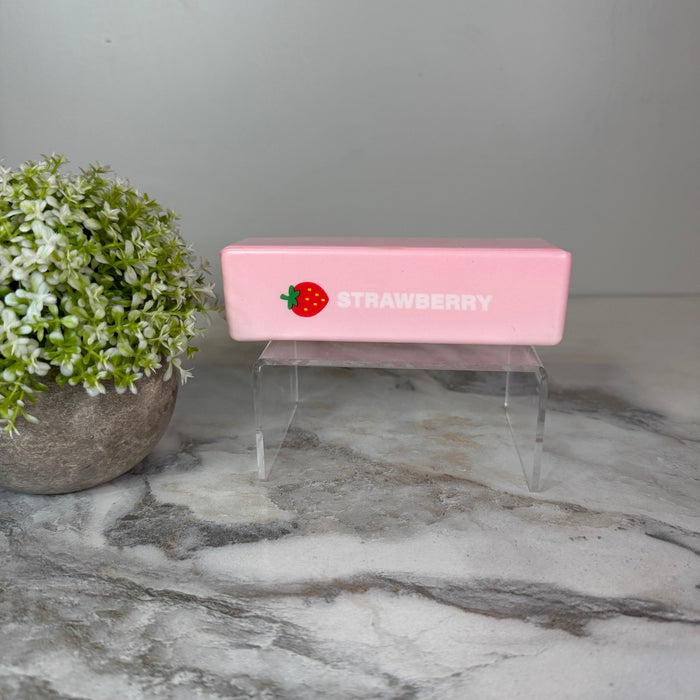 Stress Squishy Toy - Strawberry Rectangle Butter