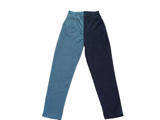 Stylish Color Block Corduroy Pants by Romwe   Size S0