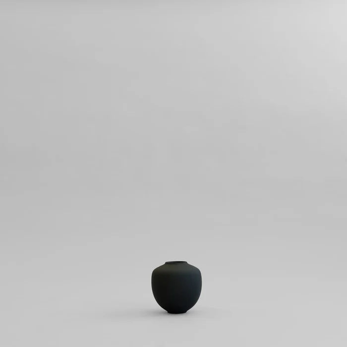 SUNAO VASE, PETIT - BLACK