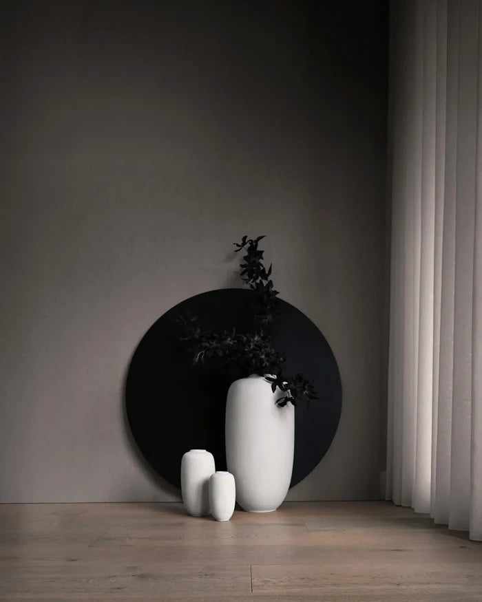 SUNAO VASE SLIM, PETIT - BIRCH