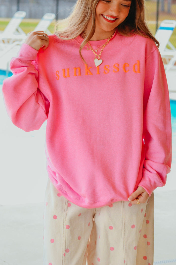 Sunkissed Pink Sweatshirt