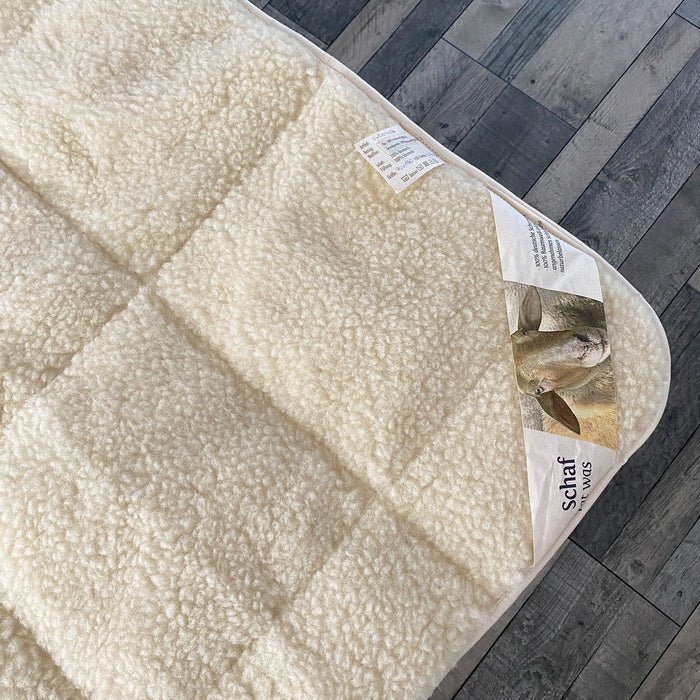 Surmatelas en laine & coton Sassoupi - 70x140cm