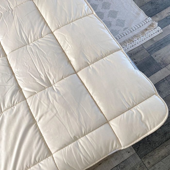 Surmatelas en laine & coton Sassoupi - 70x140cm