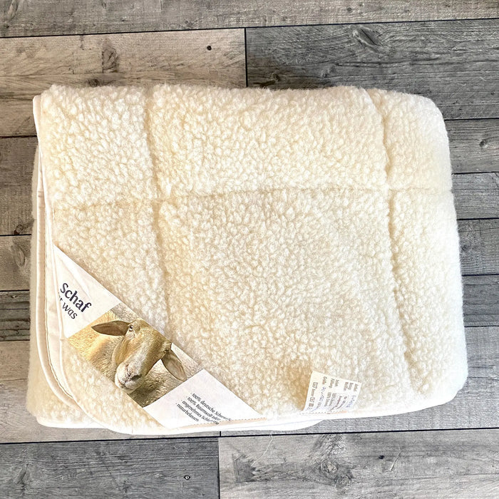 Surmatelas en laine & coton Sassoupi - 70x140cm