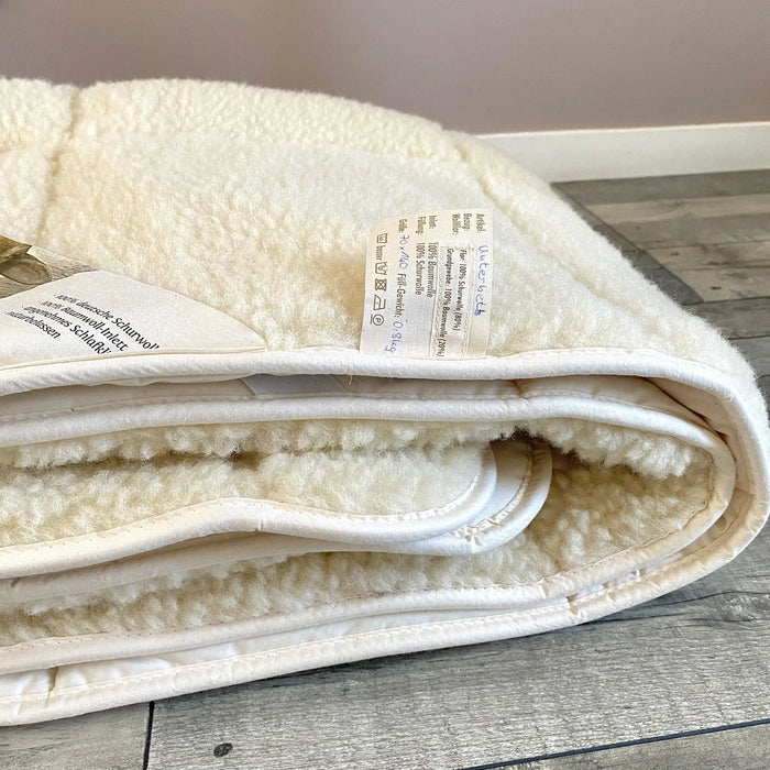 Surmatelas en laine & coton Sassoupi - 70x140cm