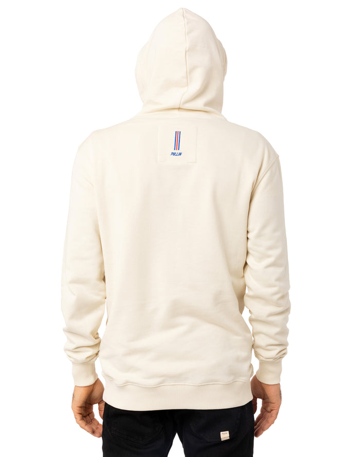 sweat homme à capuche beer PULLIN en coton