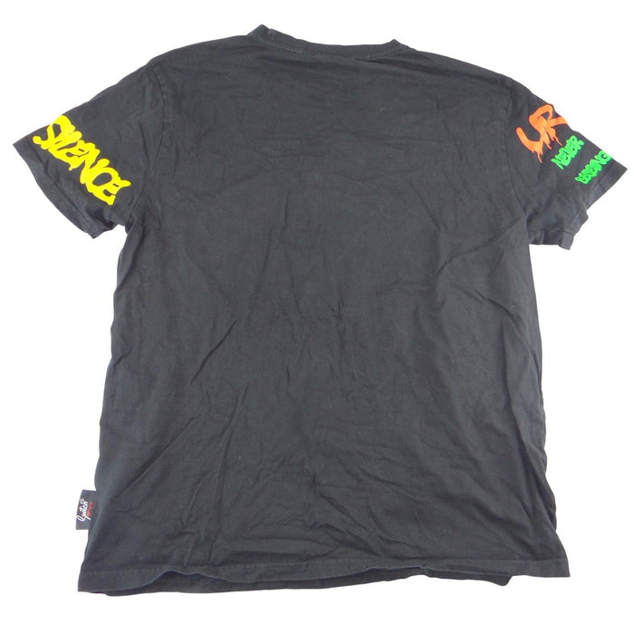 Switch Remarkable Mens XXL Black Graffiti Graphic T Shirt Streetwear Urban3