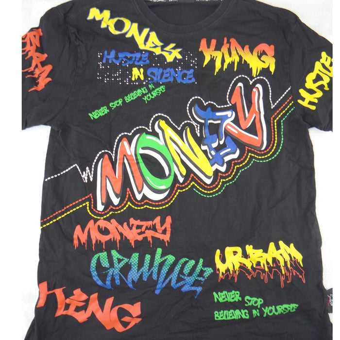 Switch Remarkable Mens XXL Black Graffiti Graphic T Shirt Streetwear Urban4
