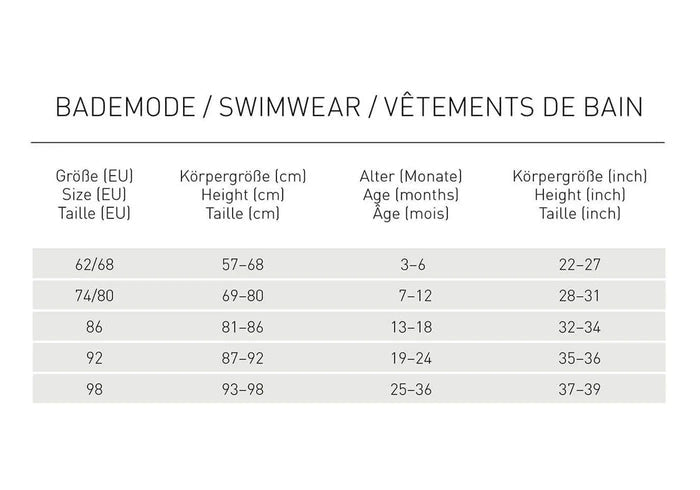 T-shirt anti-UV manches longues Lässig - Fleurs - Lilinappy