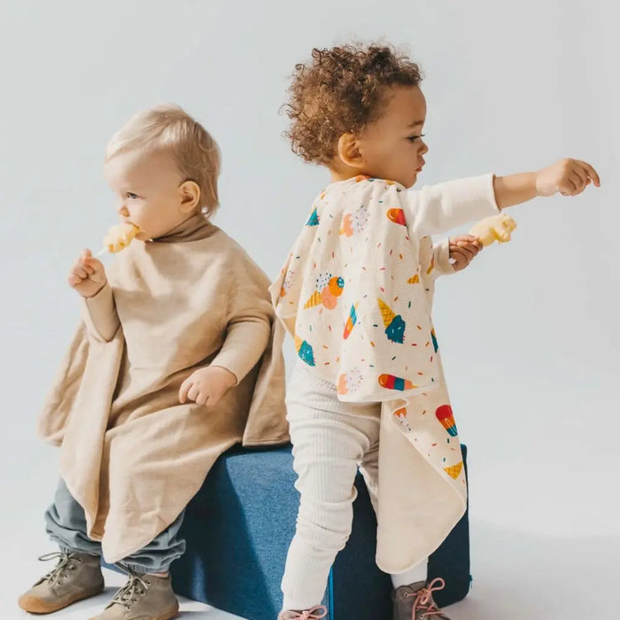 Tablier intégral évolutif Boo Little Casimir - Matcha Mint - Lilinappy